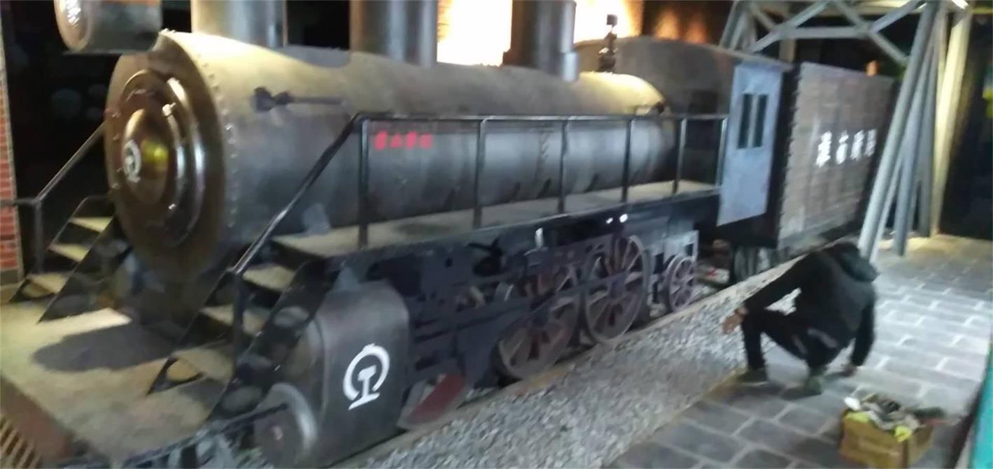 建德县蒸汽火车模型